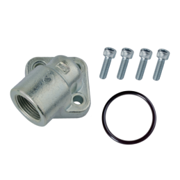 3 x Flanšo jungtis 1/2"-30mm CARO hidrauliniam siurbliui, europietiško tipo