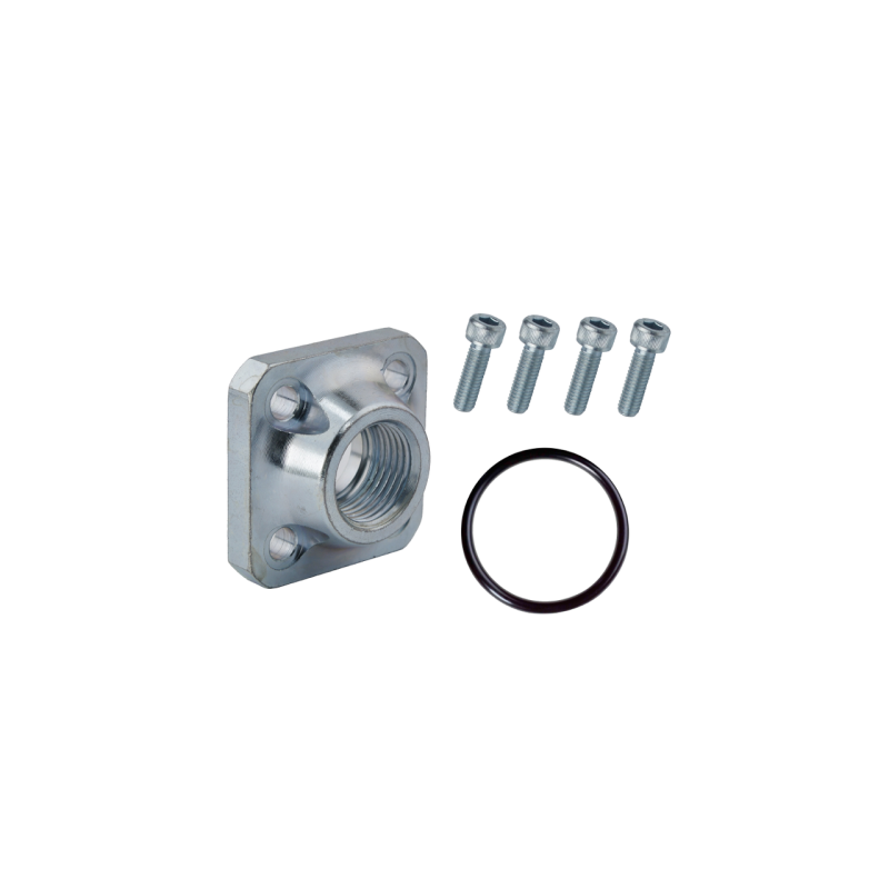 2 x 3/8"-35 mm flanšo jungtis vokiško tipo hidrauliniam siurbliui