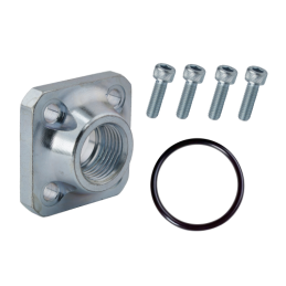 2 x RGB flanšo jungtis 1/2"-40mm vokiško tipo hidrauliniam siurbliui