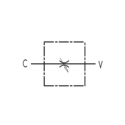 2 x Droselio reguliavimo varžtas su 1/2 colio kilpa