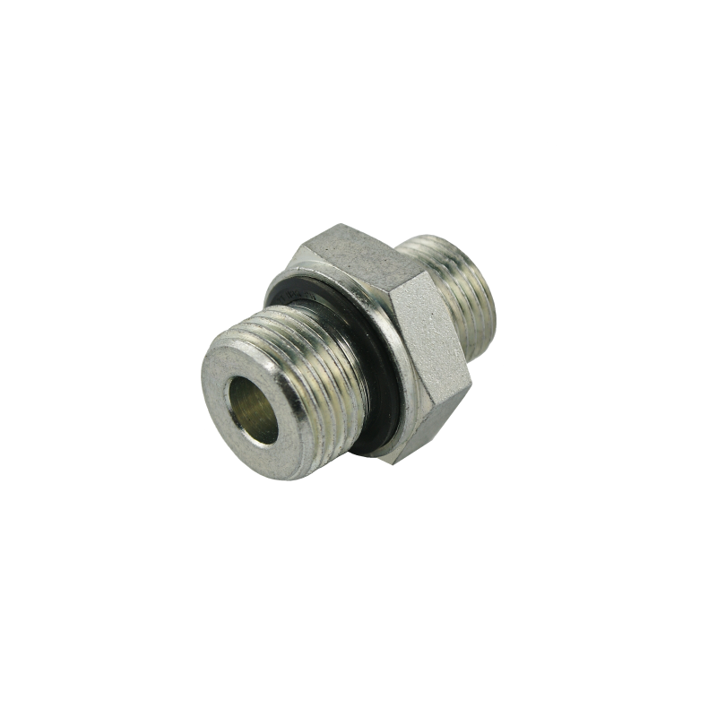 2 x Tiesus hidraulinis prijungimas: ED BB sriegiai: M24x1.5 - M24x1.5 su NBR sandarikliu