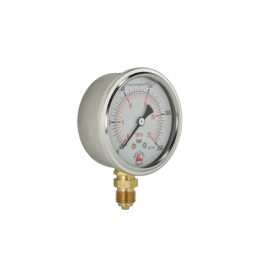 2 x Slėgio matuoklis, kurio skalės skersmuo 63 mm, 0–160 barų