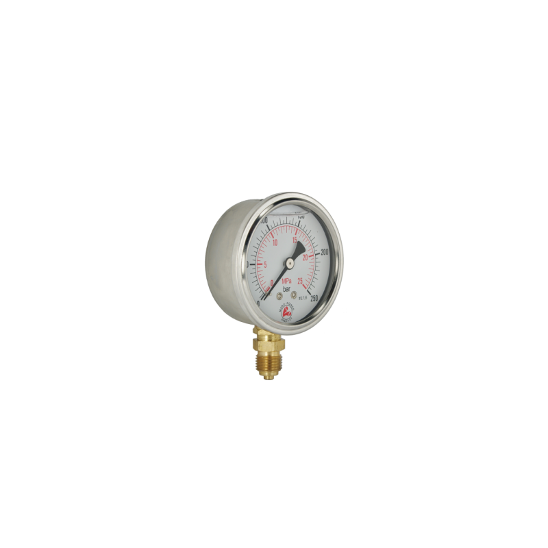 2 x Slėgio matuoklis, kurio skalės skersmuo 63 mm, 0–160 barų