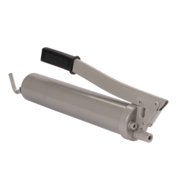 2 x Rankinis plieninis stūmoklinis tepalo pistoletas su žarna ir vamzdeliu