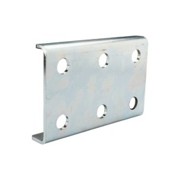 2 x Plokštė 6 greitųjų jungčių, skirtų 6x22 mm europiniams lizdams, tvirtinimui