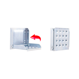 2 x Sulankstomas priekabos šoninis laiptelis