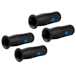 2 x Hidraulinės žarnos troso rankenų komplektas mėlynas numeris 2x1 2x2