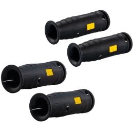 2 x Hidraulinės žarnos troso rankenų komplektas, geltonas, numeris 2x1, 2x2