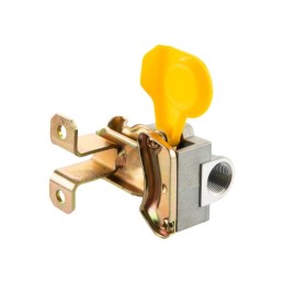 2 x M22x1.5 lanksti minkšto oro jungtis su vožtuvu ir rankena