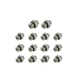 2 x Pilnas jungčių rinkinys 6 sekcijų hidrauliniam skirstytuvui P40 Badestnost