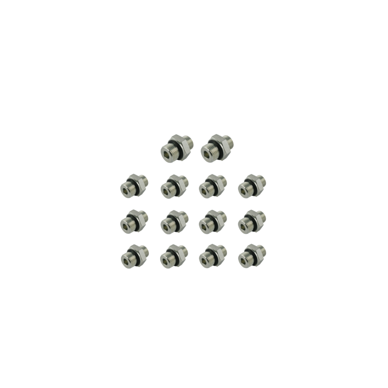 2 x Pilnas jungčių rinkinys 6 sekcijų hidrauliniam skirstytuvui P40 Badestnost