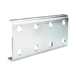 2 x Plokštė 8 greitųjų jungčių, skirtų 8x22 mm europiniams lizdams, tvirtinimui