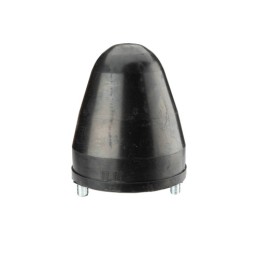 2 x Guminis bamperis kūginis su dviem varžtais M12 155mm HL priekabai