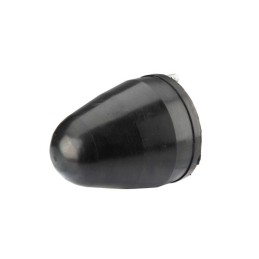 2 x Guminis bamperis kūginis su dviem varžtais M12 155mm HL priekabai