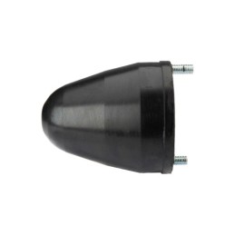 2 x Guminis bamperis kūginis su dviem varžtais M12 155mm HL priekabai