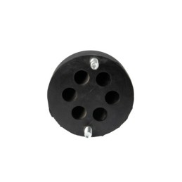 2 x Guminis bamperis kūginis su dviem varžtais M12 155mm HL priekabai