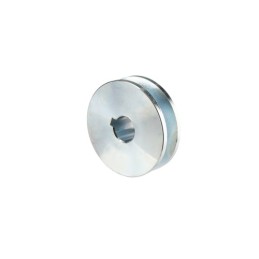 2 x Skriemulys vienam diržui 11 mm fi70 / 18 mm griovelis 6 mm