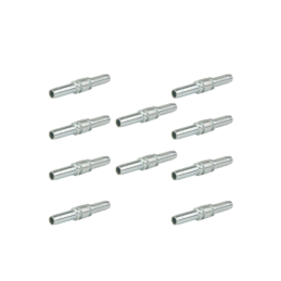 2 x Tiesi hidraulinės žarnos jungtis