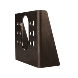 2 x Hidraulinio-pneumatinio priekabos stabdžių pavaros tvirtinimo laikiklio pagrindo plokštė