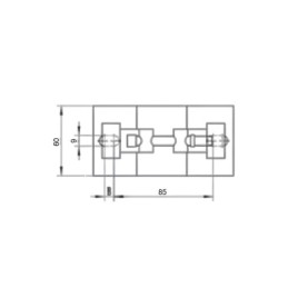 2 x Spaustukas 71-77, tvirtinamas prie 0,16L hidraulinio amortizatoriaus hidraulinio akumuliatoriaus