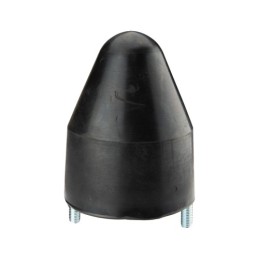2 x Guminis bamperis kūginis dviem varžtams M12 160mm HL priekabai