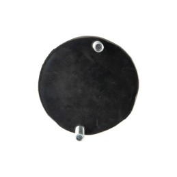 2 x Guminis bamperis kūginis dviem varžtams M12 160mm HL priekabai