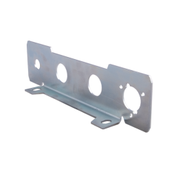 2 x Galinio lizdo tvirtinimo plokštelė, 3 skylės, skirta Ursus C-360 C-360-3P 2x38mm + 1x22mm