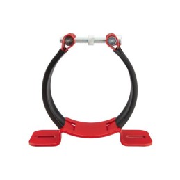 Spaustukas 105-114 tvirtinamas prie 0,5L hidraulinio amortizatoriaus hidraulinio akumuliatoriaus