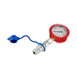 Glicerino manometras, ciferblato skersmuo 63 mm, slėgio matavimo diapazonas 0–160 barų, komplekte su greito prijungimo jungtimi,