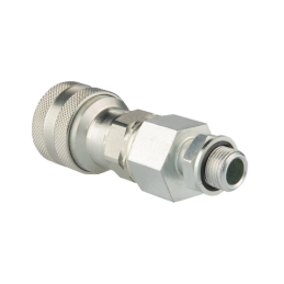 Hidraulinė greitoji jungtis, ekscentrinė, europinė, su minkšta lizdu, stūmimo tipo G3/8"