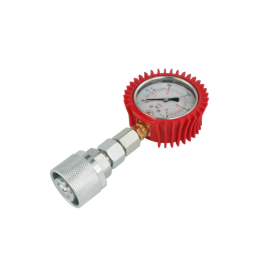 Glicerino manometras, ciferblato skersmuo 63 mm, slėgio matavimo diapazonas 0–160 barų, komplekte su greito prijungimo jungtimi,