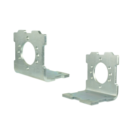 BMR ir SMS tipo hidraulinių variklių tvirtinimo flanšas, 90° kampas