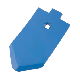 Plokščias ražienų kultivatoriaus noragas 237x120x10