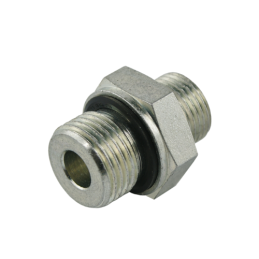 Tiesus hidraulinis prijungimas: ED BB sriegiai: M36x1.5 - M33x2 su NBR sandarikliu