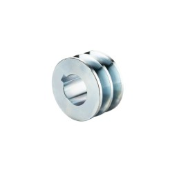 Dvigubas skriemulys dviem diržams Szajba 2x13 FI 80/38mm rakto griovelis 10mm