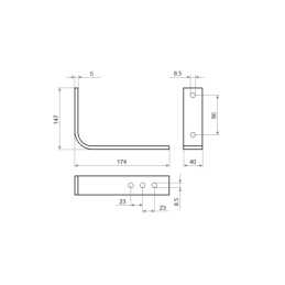 2 SPARNAI TVIRTINANTYS DETALĖS + VARŽTAI IR VERŽLĖS