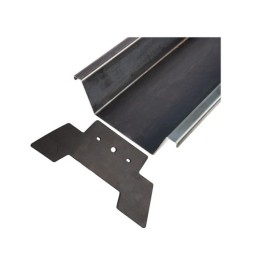 Galinio buferio šviesos spindulys puspriekabėms, karštai valcuotas, 2300 mm, su privirinamais šonais