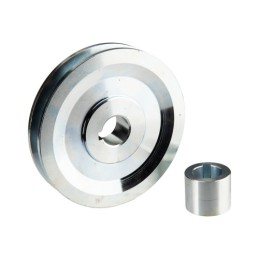 Skriemulys vienam diržui 11 mm fi120 / 22 mm griovelis 6 mm