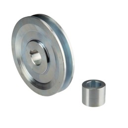 Skriemulys vienam diržui 11 mm fi120 / 22 mm griovelis 6 mm