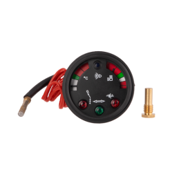 Dvigubas matuoklis, dvigubas laikrodis, slėgio temperatūros jutiklis, Ursus C-360, su pridedamu varžtu