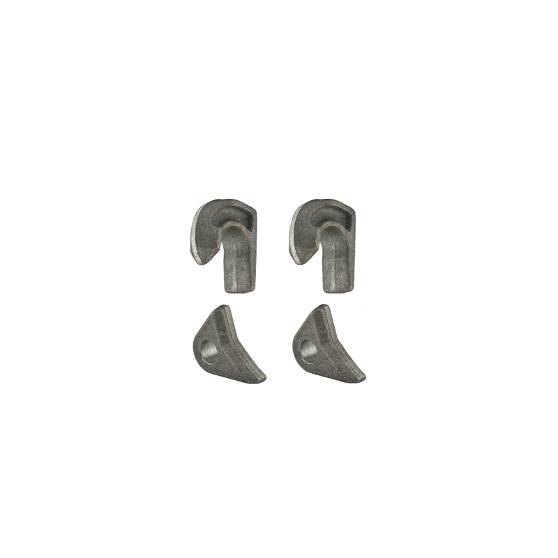 „Tura“ krautuvo kaušo kablio varžtų rinkinys, skirtas privirinimui prie „Euroframe“ 2 varžtai, 2 kaušai