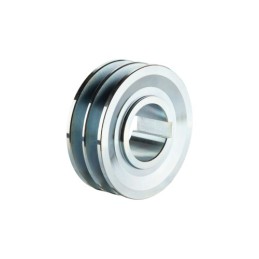 Dvigubas skriemulys dviem diržams Szajba 2x13 FI 100/42mm rakto griovelis 12mm