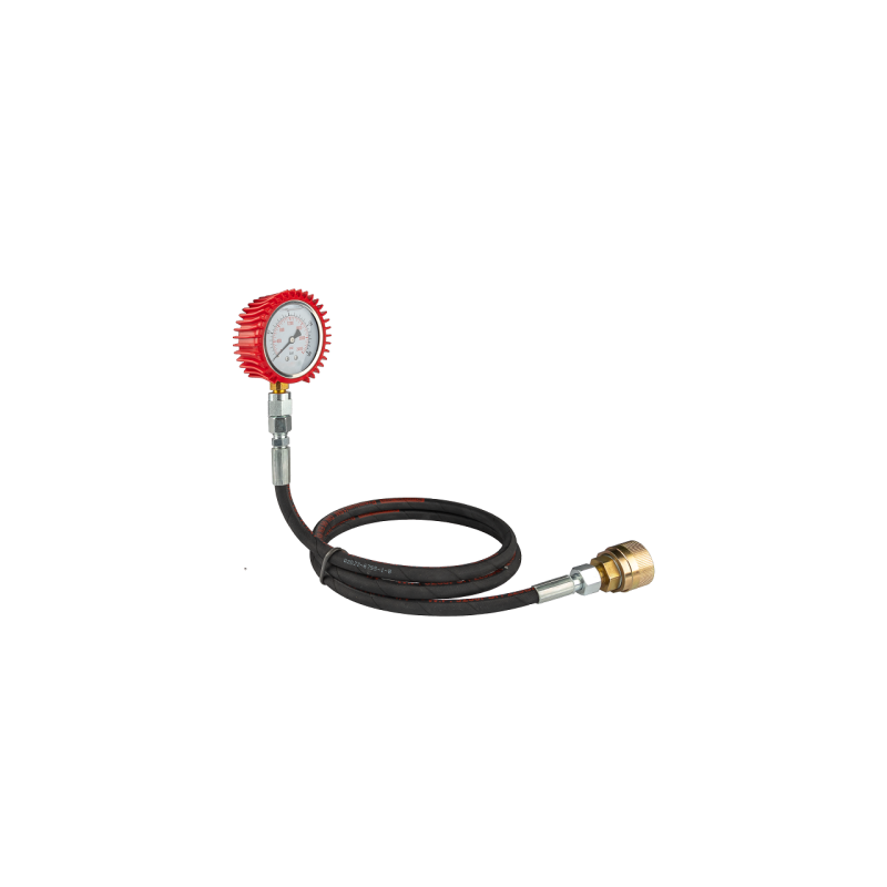 Alyvos slėgio matavimo rinkinys, 160 barų slėgio matuoklis, 2000 mm žarna ir užsukamas kamštis