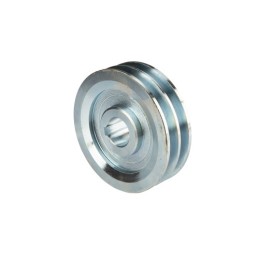 Dvigubas skriemulys dviem diržams Szajba 2x13 FI 120/28mm rakto griovelis 8mm