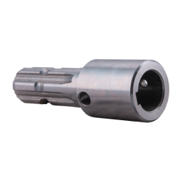 Suvirinama įvorė SMS OMS OMR 32 mm variklio velenui su 1 3/8" kardaniniu velenu