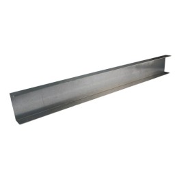 Cinkuotas galinis žibinto bamperis 1200 mm puspriekabei