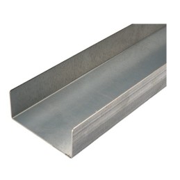 Cinkuotas galinis žibinto bamperis 1200 mm puspriekabei