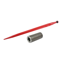 Kaltas apatinis tiesus dantis krautuvui, krokodilo formos, ilgis: 810 mm, griebtuvo sriegis: M22x1,5, komplekte yra su suvirinim