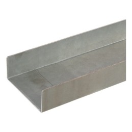 Cinkuotas galinis žibinto bamperis 1500 mm puspriekabei