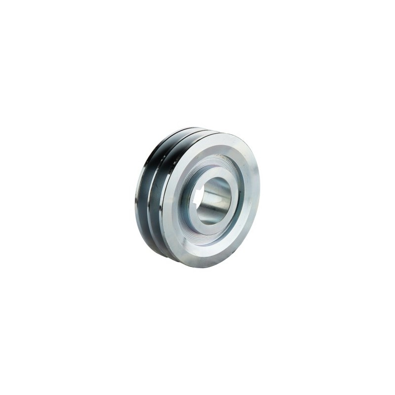 Dvigubas skriemulys dviem diržams Szajba 2x13 FI 120/42mm rakto griovelis 12mm